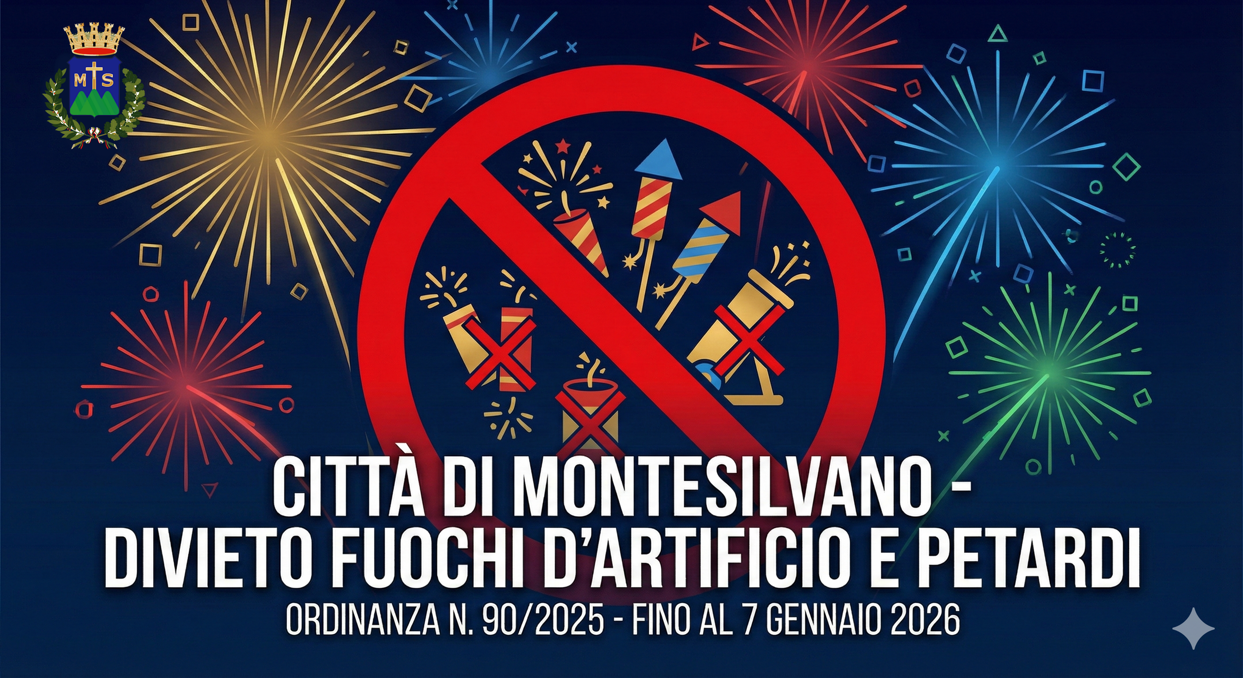 Fuochi artificio divieto