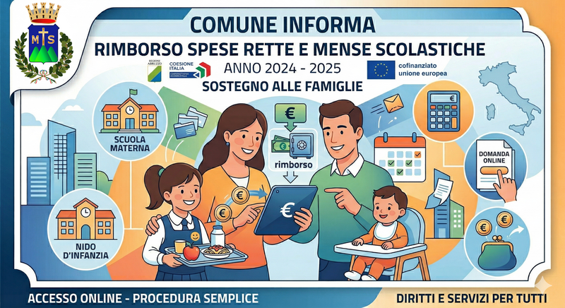Rimborso rete e refezione